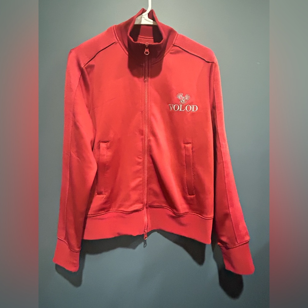 VOLOD Women's Vibrant Red Bomber Jacket